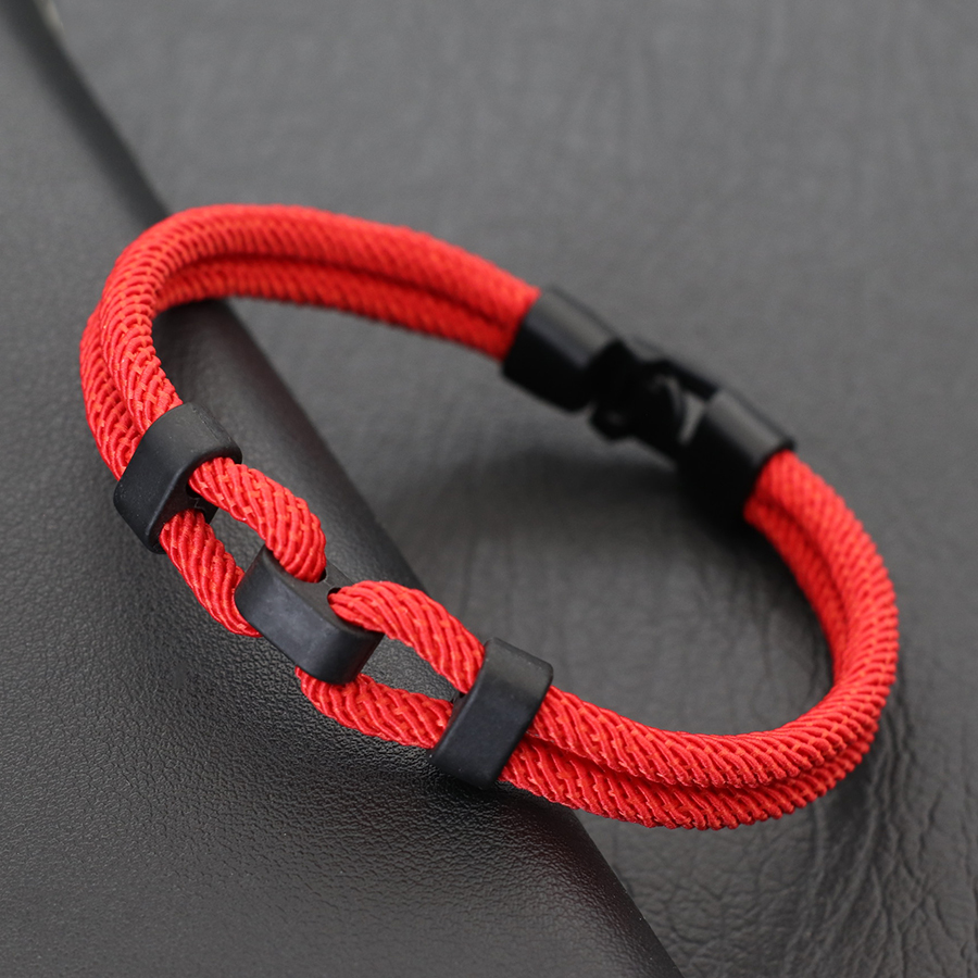 Milan Men'S Fashion - Nova moda sorte corda vermelha braclet