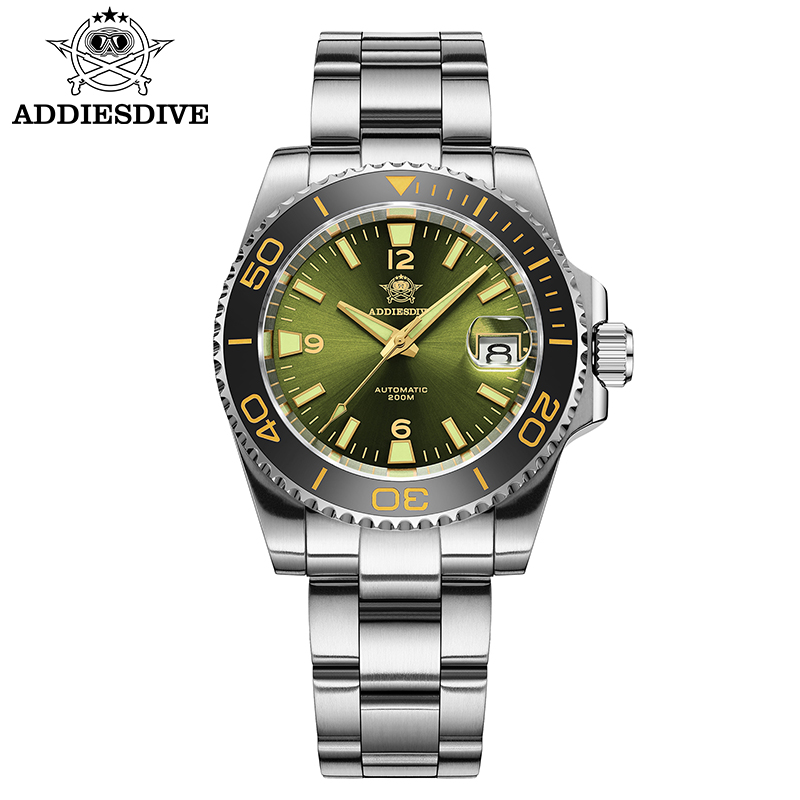 Mens Fashion Watch - Addiesdive novo presente de mergulho relógio