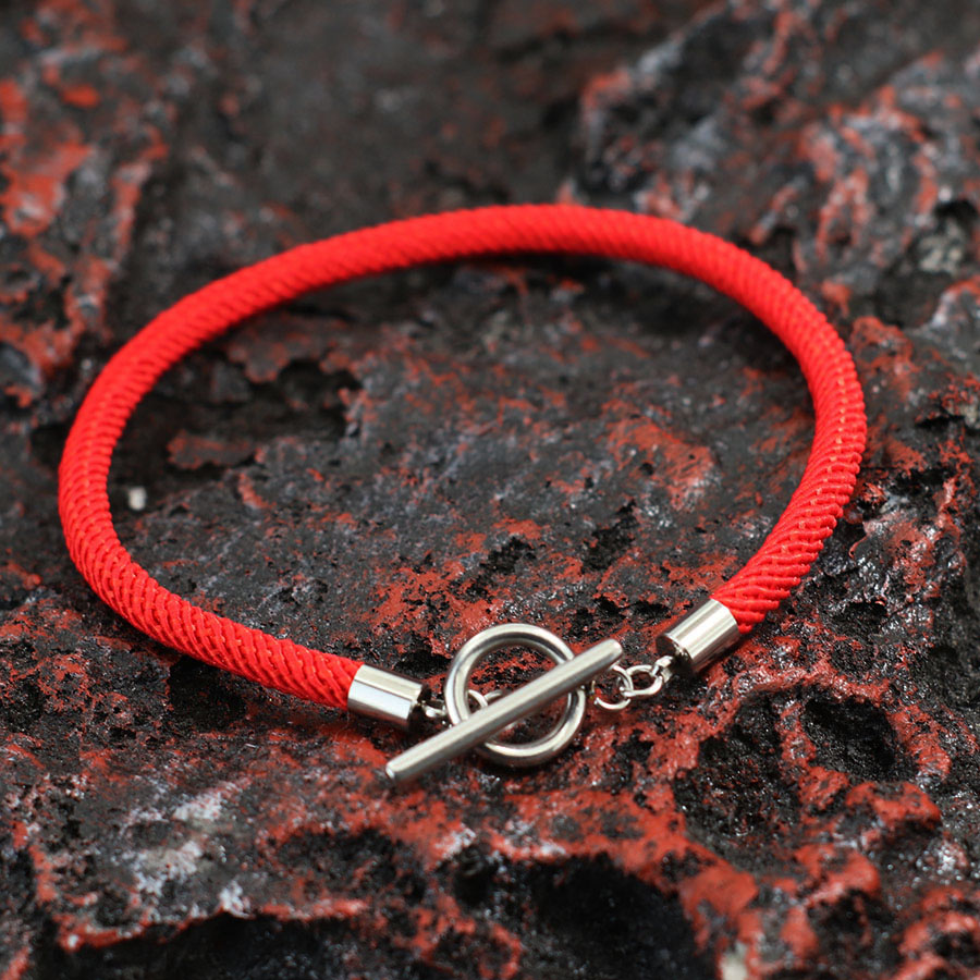 Milan Men'S Fashion - Moda sorte fio vermelho pulseira masculina