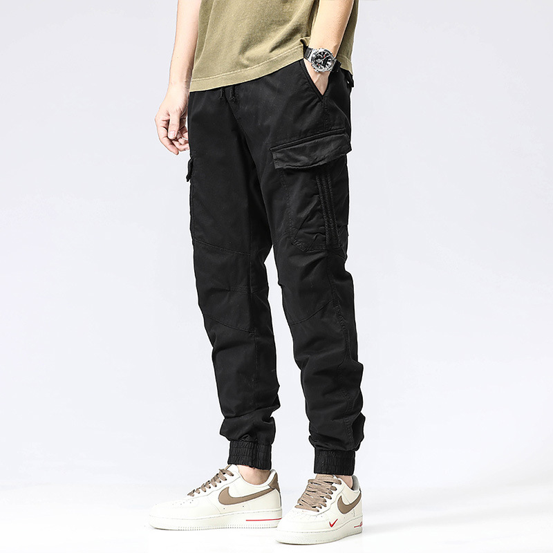 Cargo Jogger Pants - Calças Cargo Masculinas com Múltiplos Bolsos,