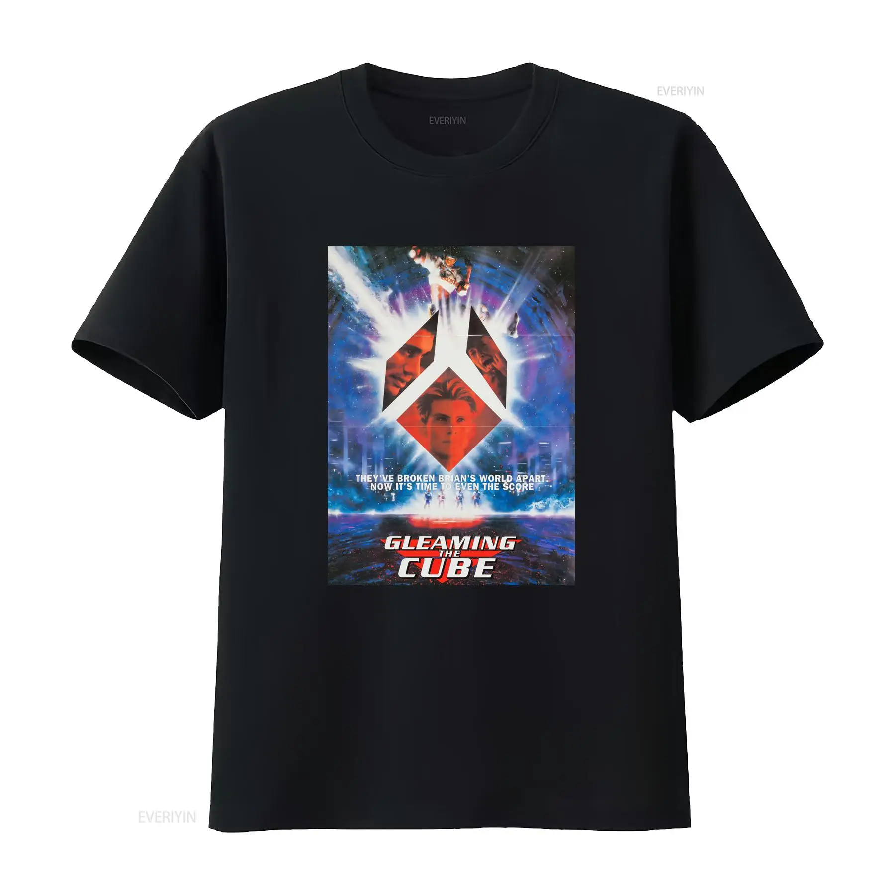 Mens Fashion In The 80S - Camiseta Gleaming The Cube Movie Retro