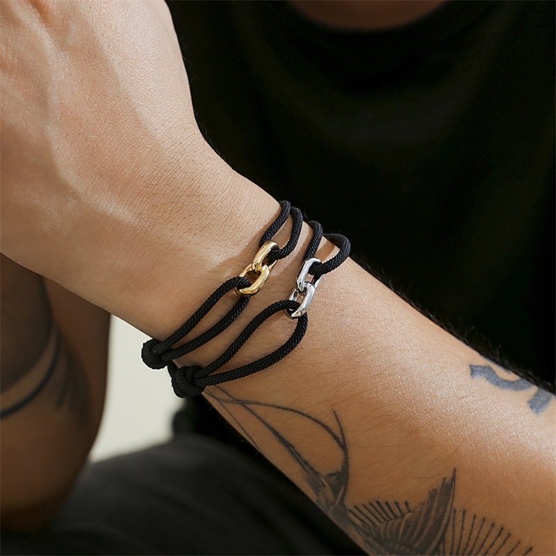 Milan Men'S Fashion - Pulseira Milan Corda Masculina e Feminina,