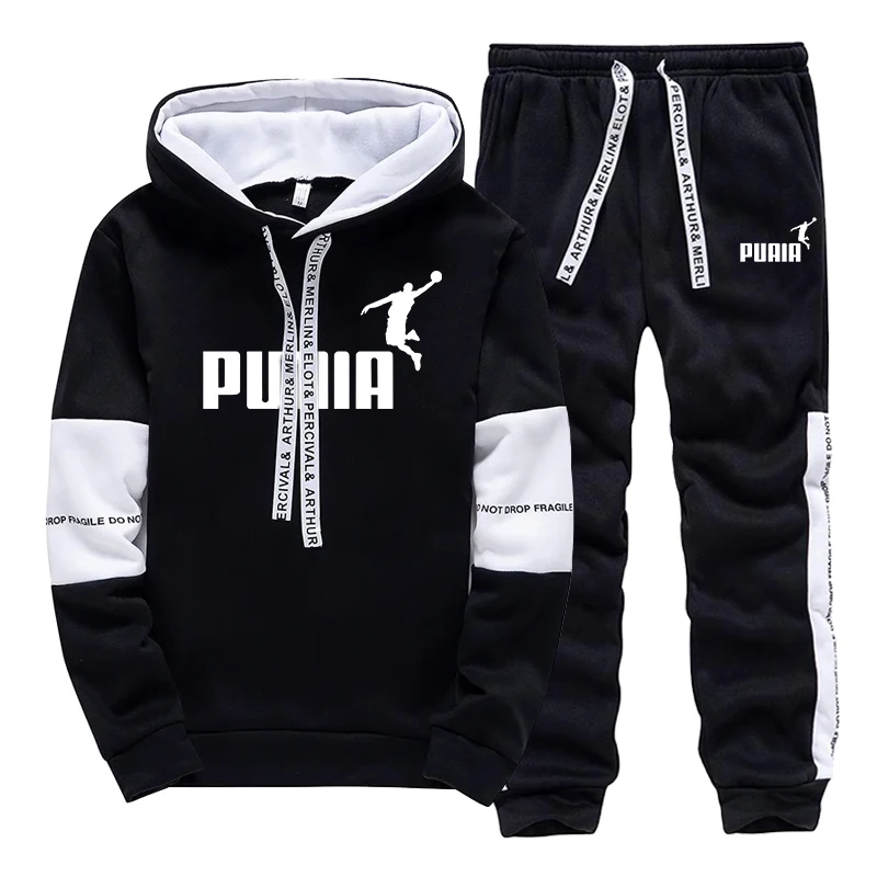 Mens Fashion Modern - Conjunto de Moletom Masculino em Promoção: