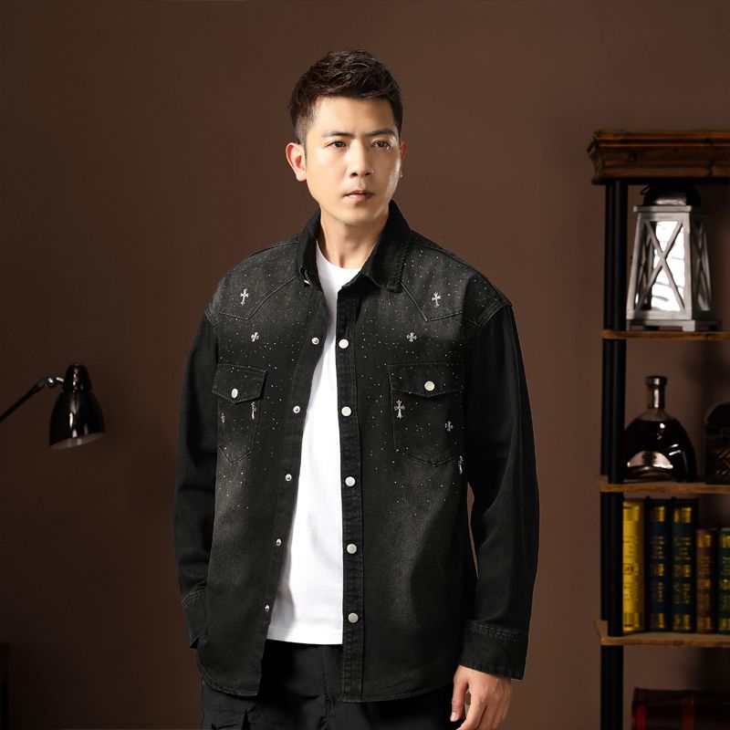 Denim Jacket Vintage - Primavera outono vintage denim jaquetas com