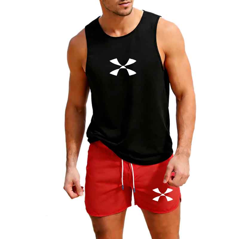 Mens Fashion Vest - Conjunto de Roupas Esportivas para Corrida