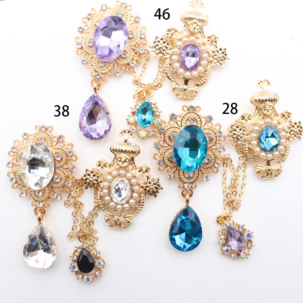Men'S Fashion Jewelry - Novo pingente de liga de vidro