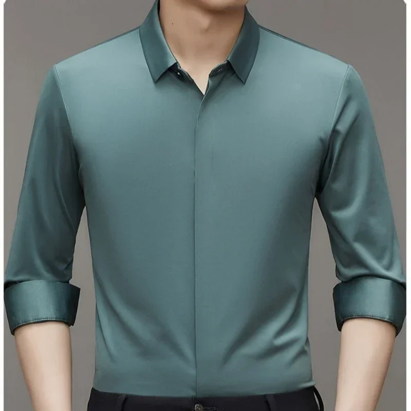 Camisas masculinas de negócios - Dress Shirt Non-Iron avaliação e preço