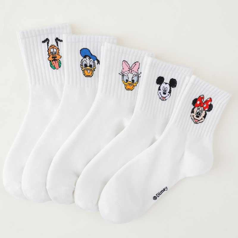 5 Pares de Meias Brancas Femin - Mens Fashion Discord avaliação e preço