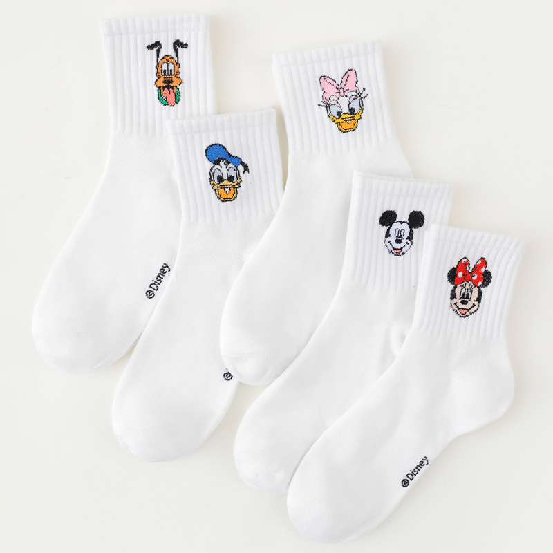 5 Pares de Meias Brancas Femin - Mens Fashion Discord avaliação e preço