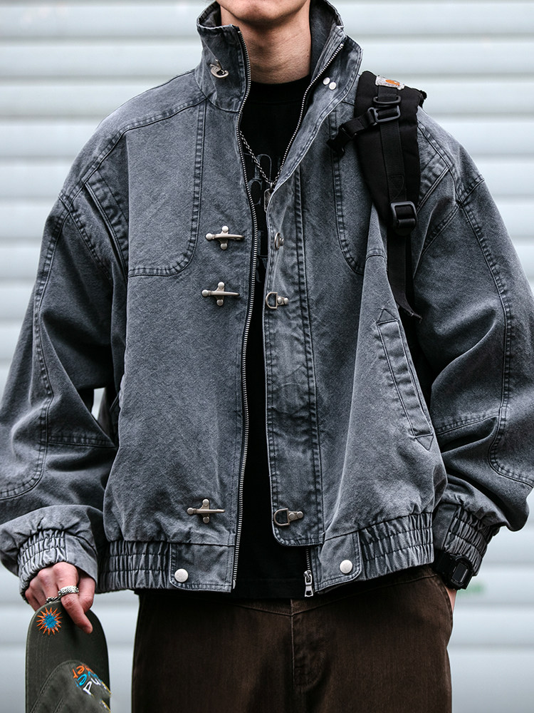 Jaqueta Jeans Masculina Americ - Denim Jacket Vintage avaliação e preço