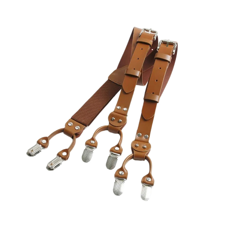 Suspensórios masculinos com el - Suspenders Clip Men avaliação e preço