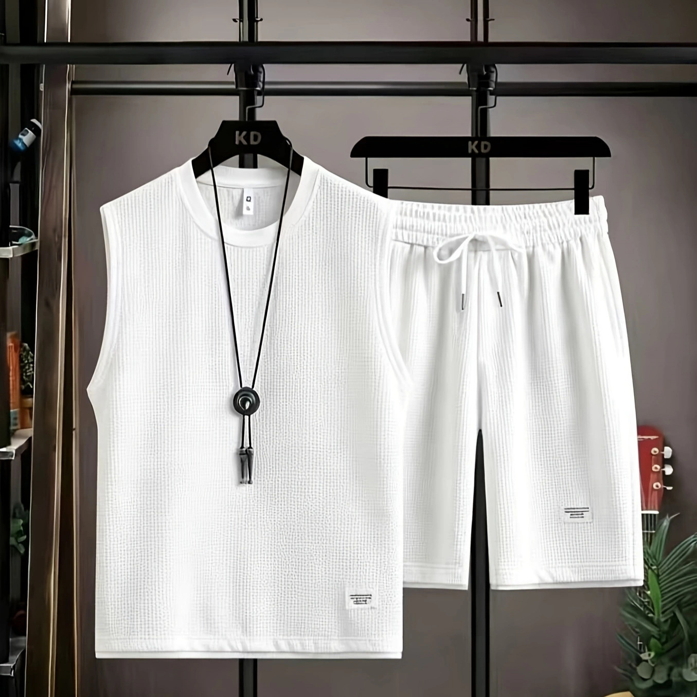 Conjunto de colete masculino d - Mens Fashion Vest avaliação e preço