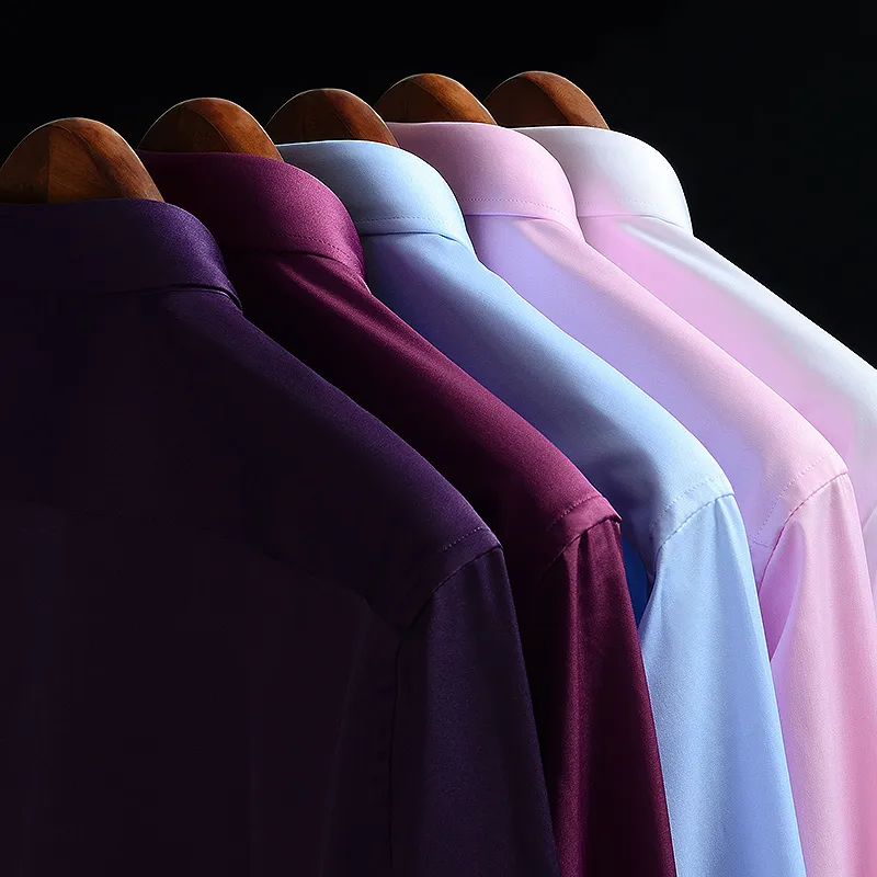 Camisas Masculinas 2026 Sem Ne - Dress Shirt Non-Iron avaliação e preço