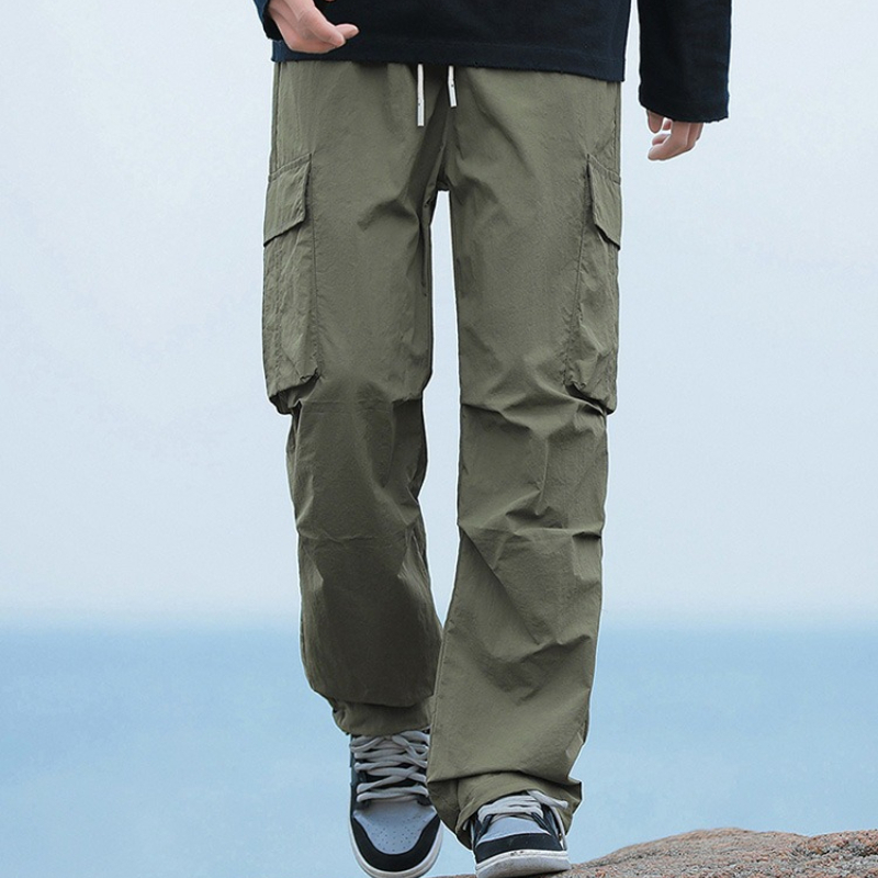 Calças Cargo Masculinas Soltas - Cargo Jogger Pants avaliação e preço