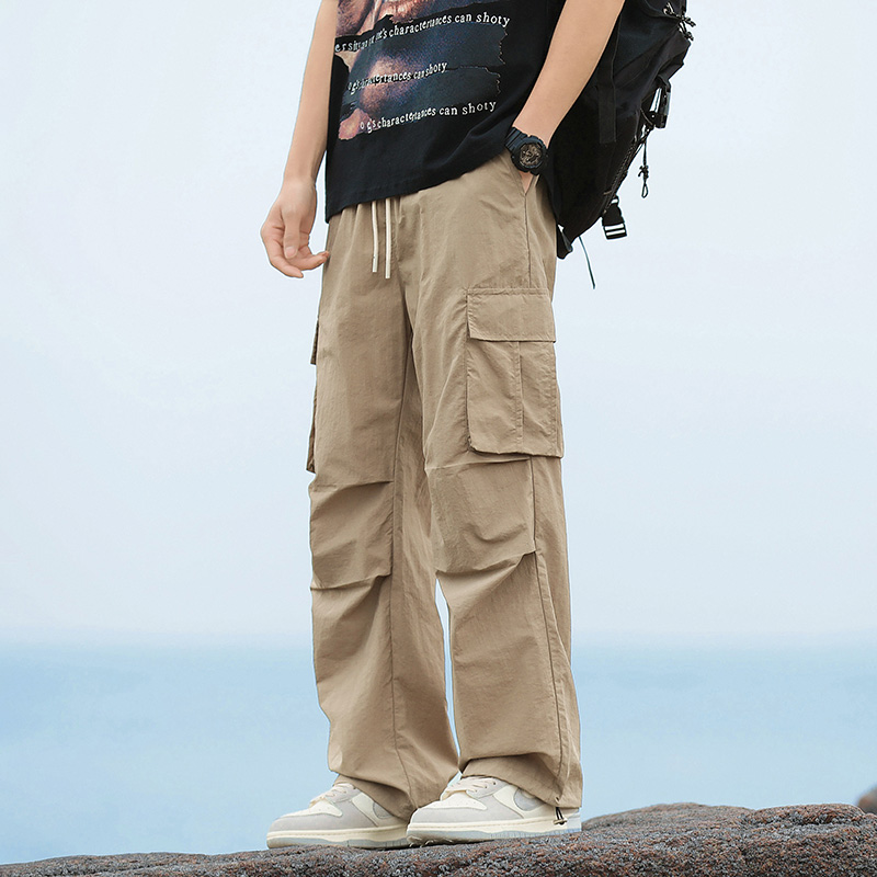 Calças Cargo Masculinas Soltas - Cargo Jogger Pants avaliação e preço