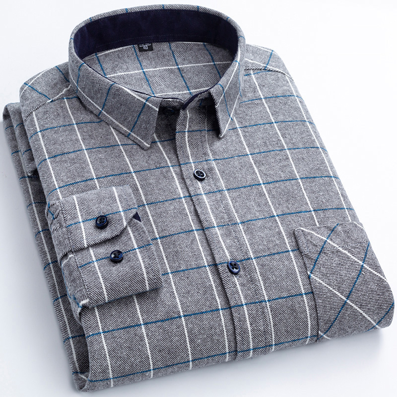 Nova camisa de flanela xadrez  - Dress Shirt Non-Iron avaliação e preço