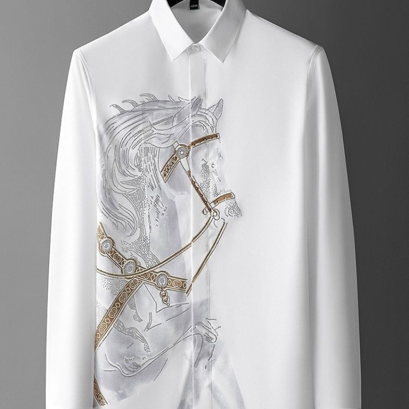Vestido camisas brancas para h - Dress Shirt Non-Iron avaliação e preço