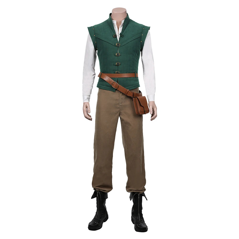 Fantasia de Cosplay Flynn Ride - Mens Fashion Vest avaliação e preço