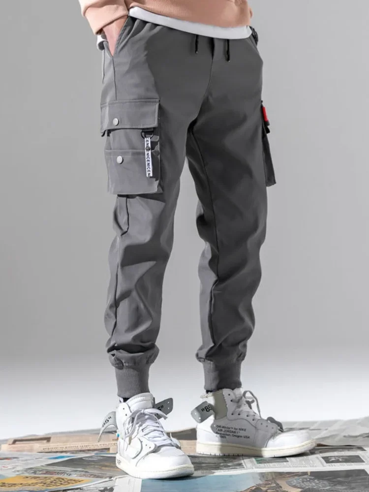 2025 nova moda calças de cor s - Cargo Jogger Pants avaliação e preço