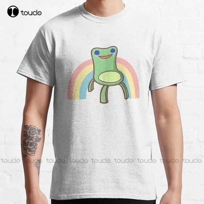 Froggy Chair Classic T-Shirt 8 - Mens Fashion In The 80S avaliação e preço