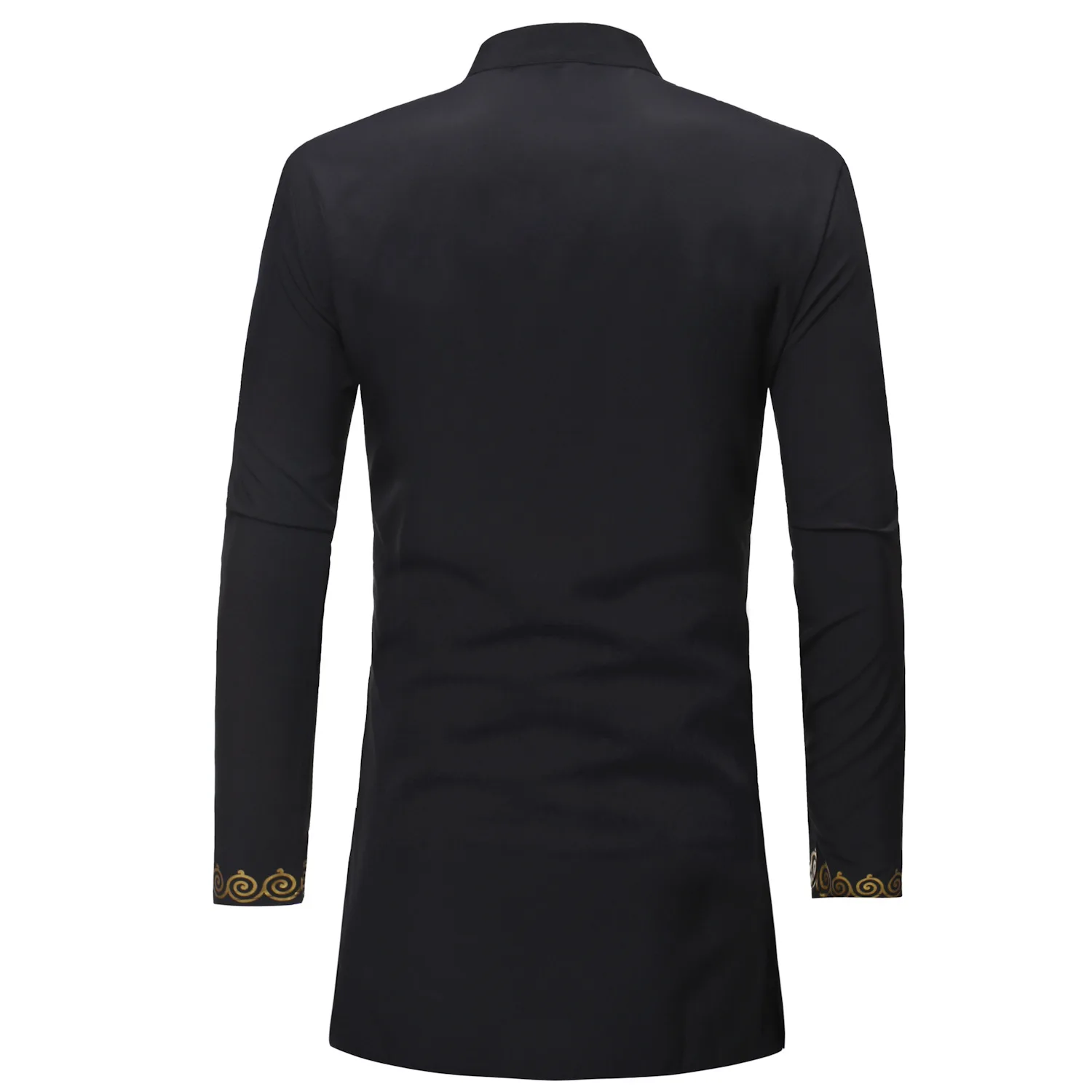 Gola camisa muçulmana roupas m - Men'S Fashion Kurta avaliação e preço