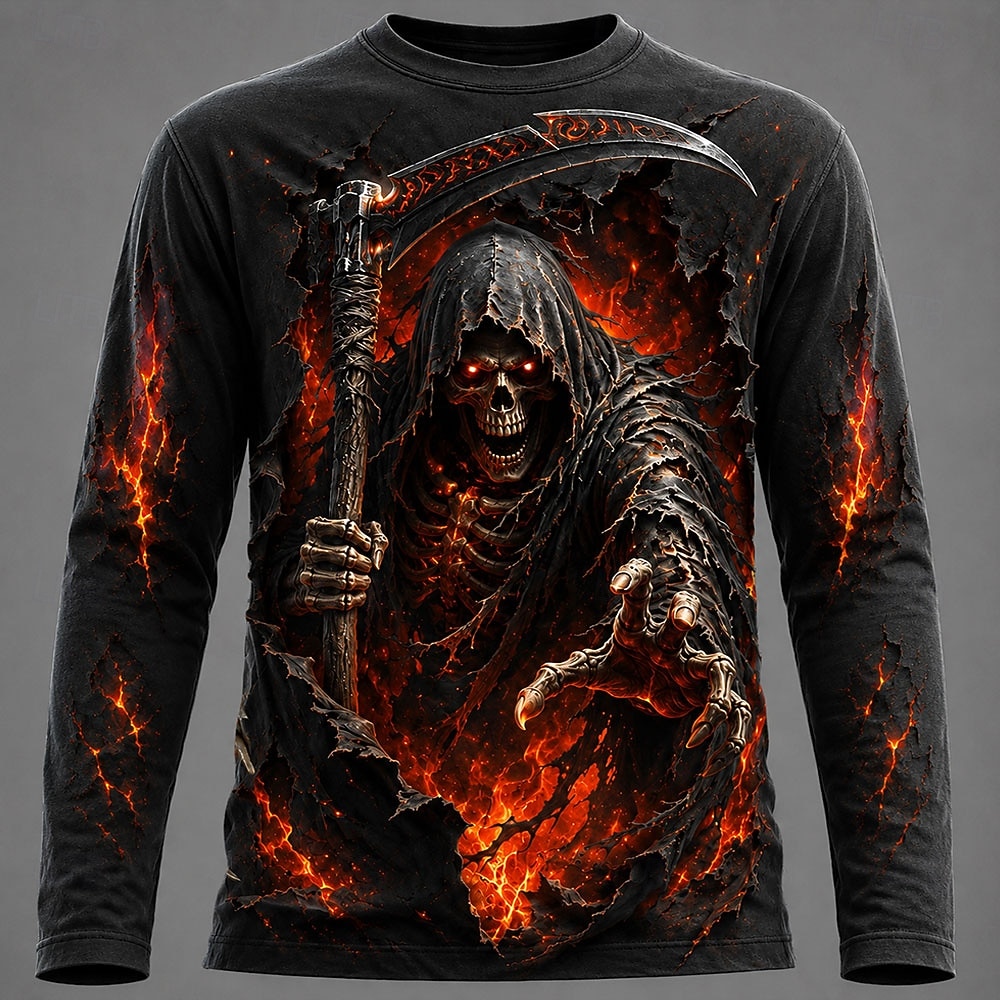 Camiseta Masculina de Manga Lo - Men Fashion Upper avaliação e preço