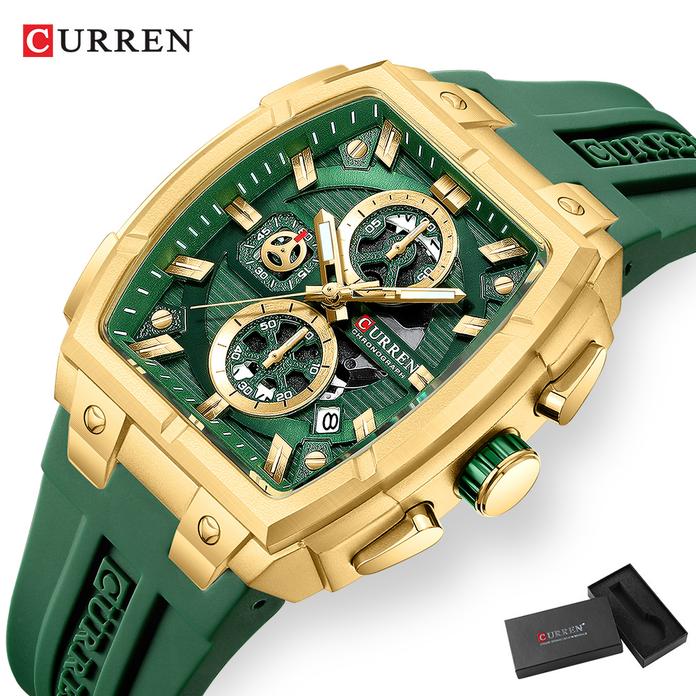 Relógio de Luxo Vintage CURREN - Mens Fashion Watch avaliação e preço