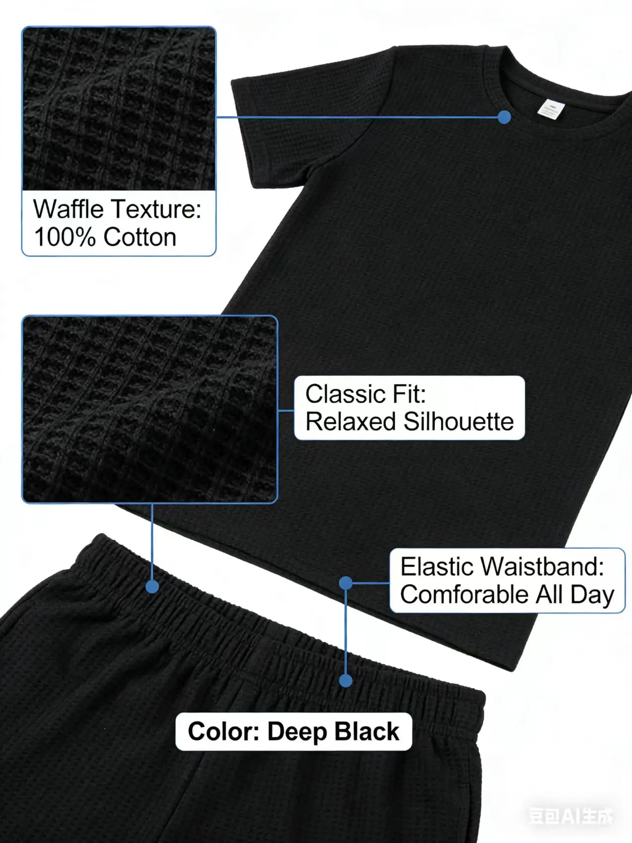 Conjunto de camiseta e shorts  - Men'S Fashion Formal avaliação e preço