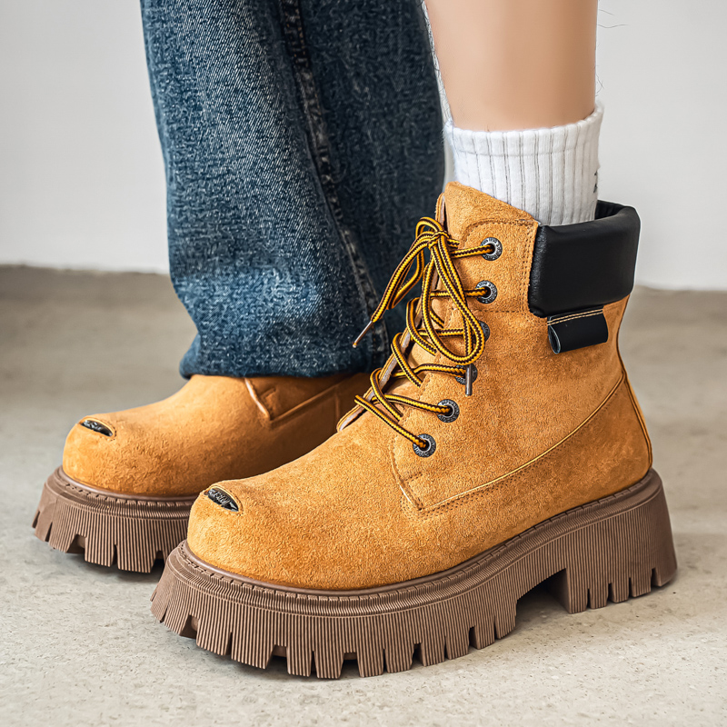 Botas Clássicas de Cano Alto e - Mens Fashion Modern avaliação e preço