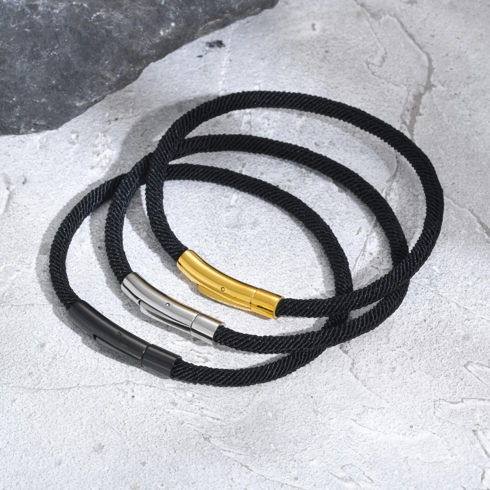 Pulseiras de corda minimalista - Milan Men'S Fashion avaliação e preço