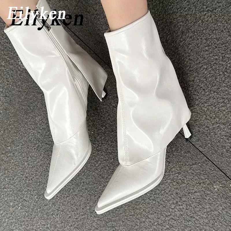 Eilyken Botas femininas de cou - Mens Fashion Modern avaliação e preço