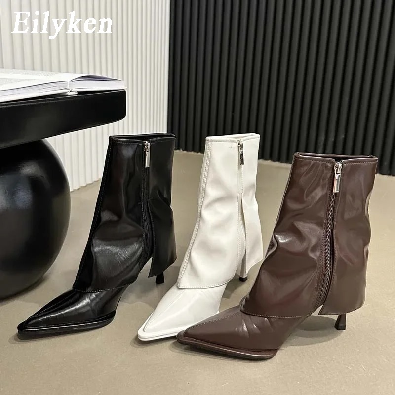 Eilyken Botas femininas de cou - Mens Fashion Modern avaliação e preço