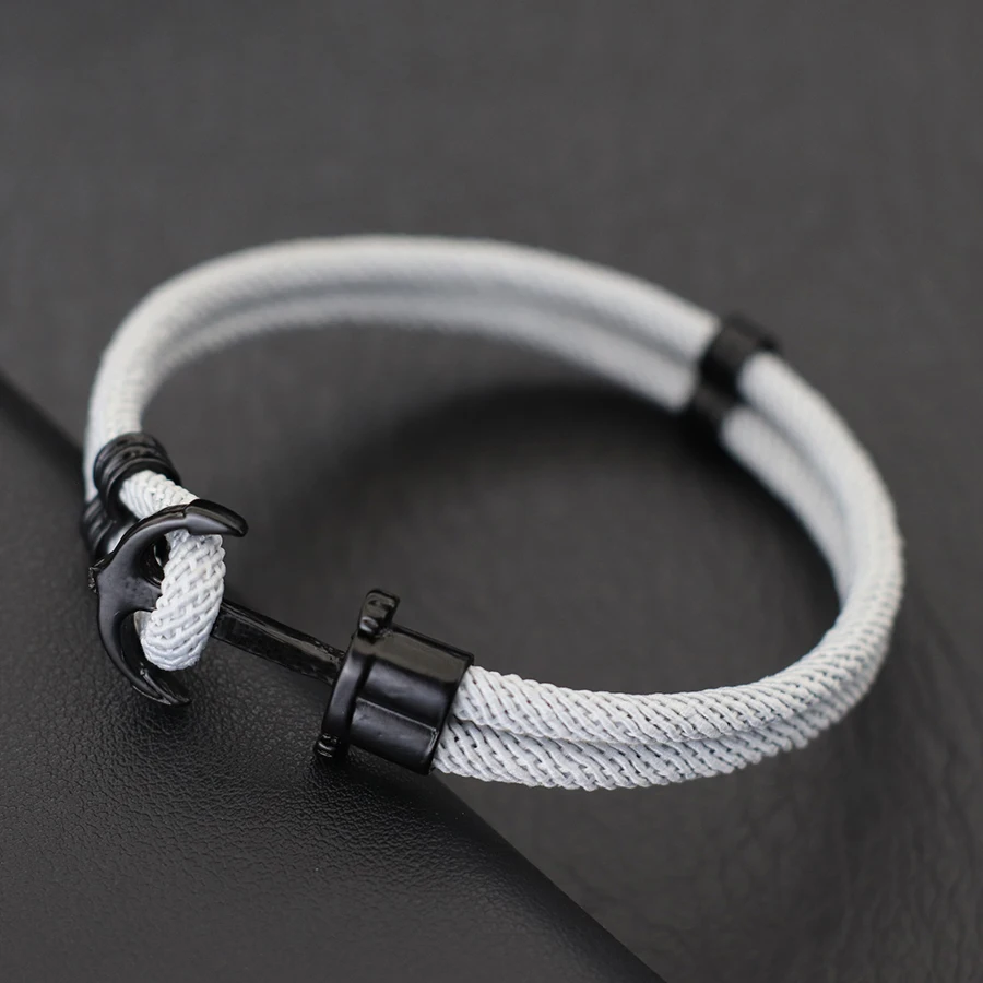 Moda masculina pulseira âncora - Milan Men'S Fashion avaliação e preço
