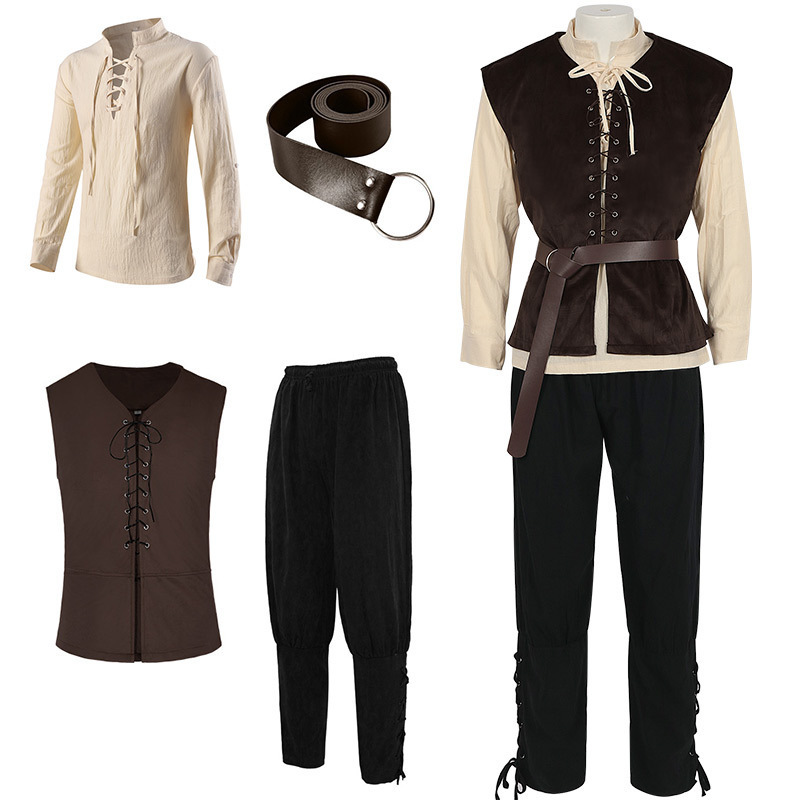 Conjunto de fantasia renascent - Mens Fashion Vest avaliação e preço