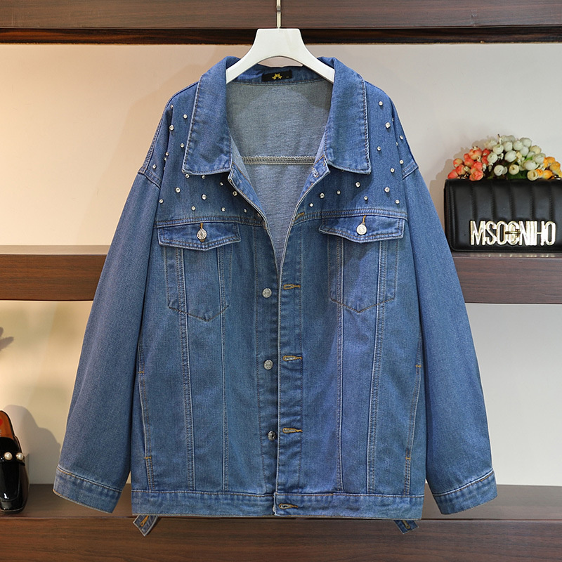 Jaqueta jeans de tamanho grand - Denim Jacket Vintage avaliação e preço