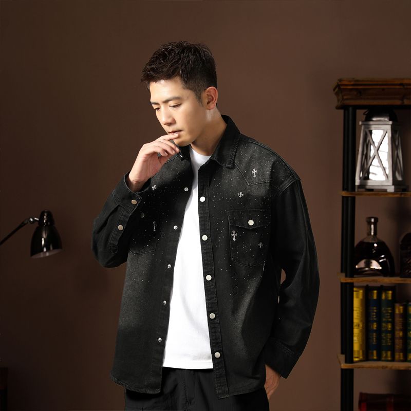 Primavera outono vintage denim - Denim Jacket Vintage avaliação e preço