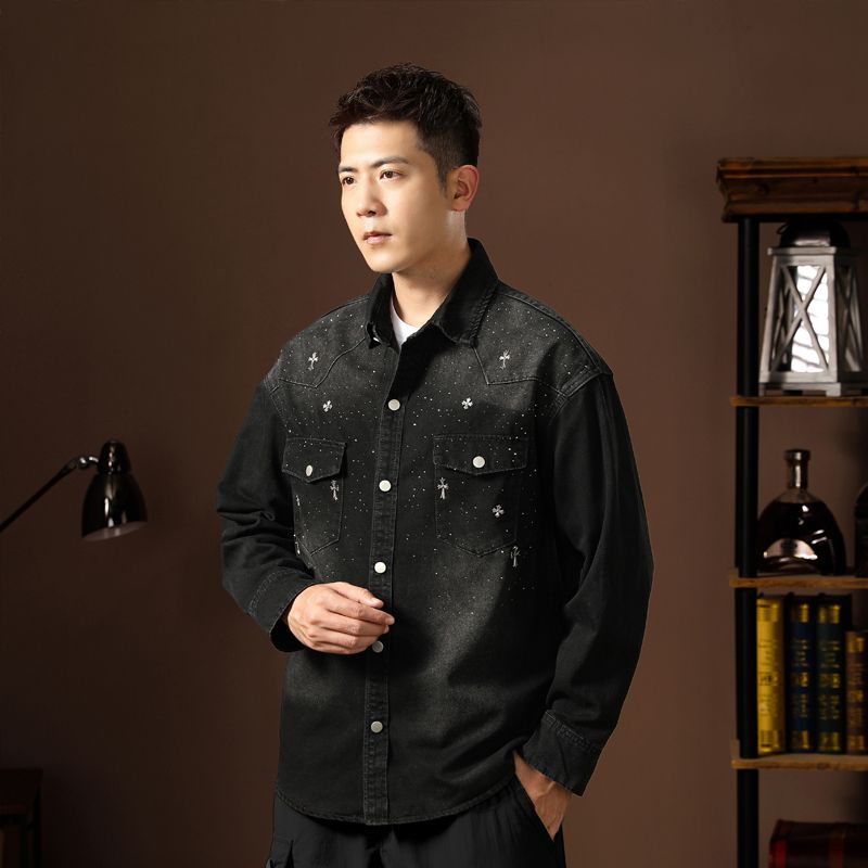 Primavera outono vintage denim - Denim Jacket Vintage avaliação e preço