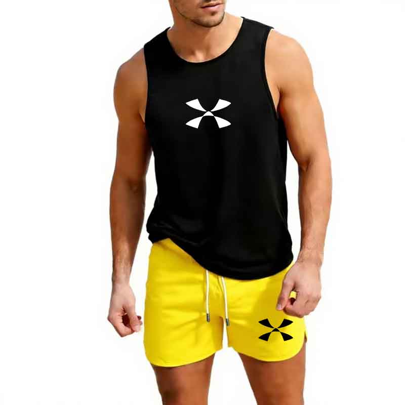 Conjunto de Roupas Esportivas  - Mens Fashion Vest avaliação e preço