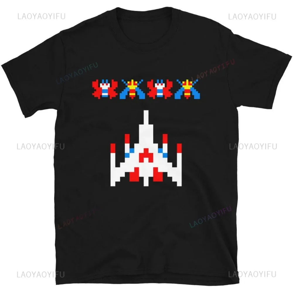 Arcade Galaga-camiseta vintage - Mens Fashion In The 80S avaliação e preço