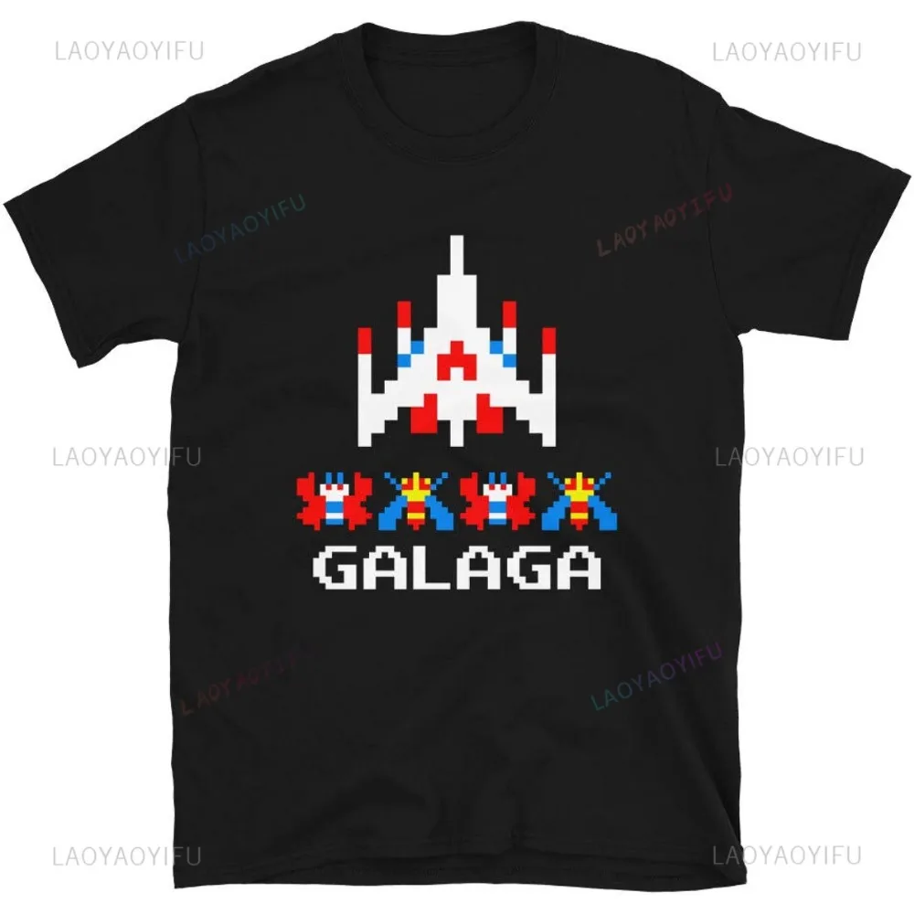 Arcade Galaga-camiseta vintage - Mens Fashion In The 80S avaliação e preço