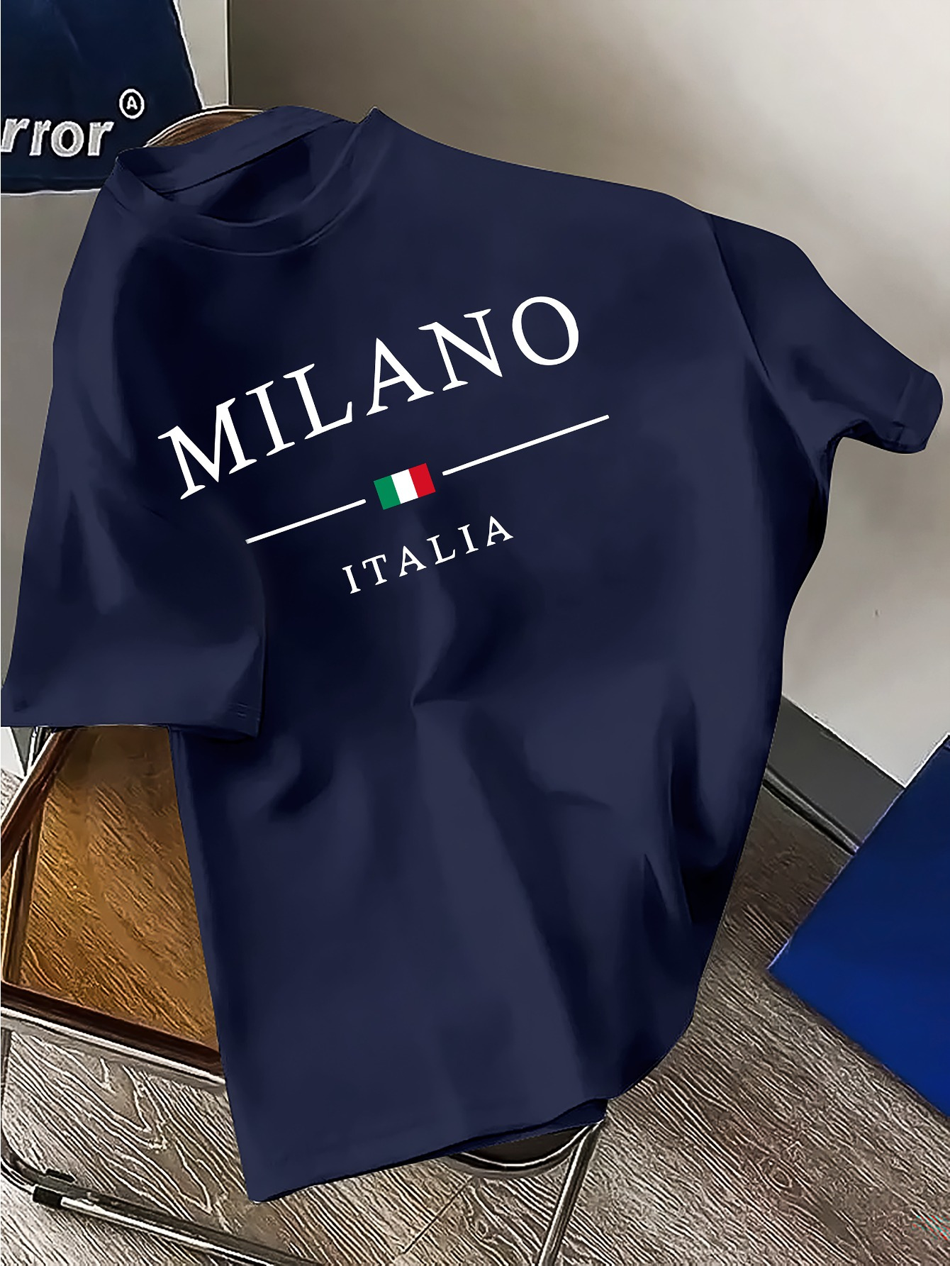Camiseta masculina 100% algodã - Milan Men'S Fashion avaliação e preço