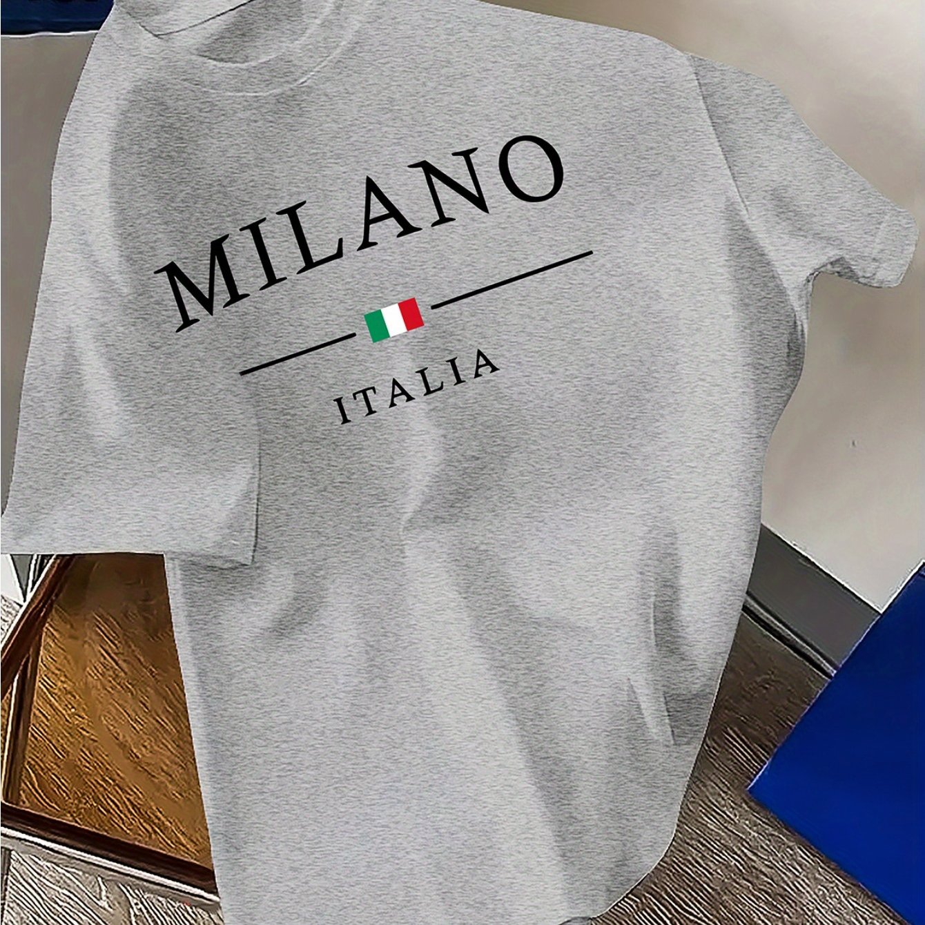 Camiseta masculina 100% algodã - Milan Men'S Fashion avaliação e preço