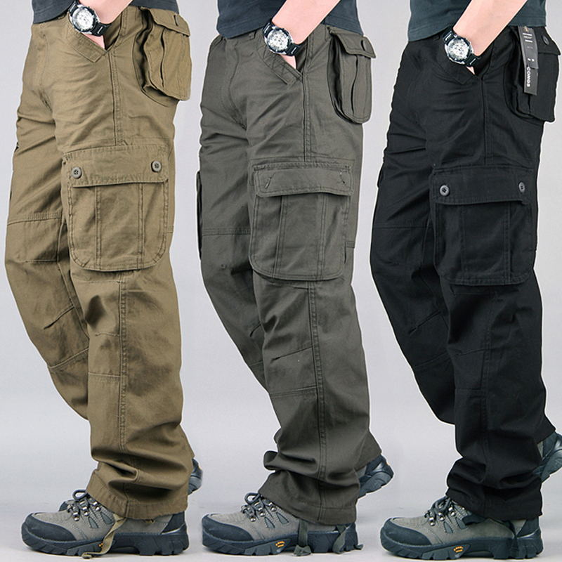 Calças táticas para homens, ma - Cargo Jogger Pants avaliação e preço