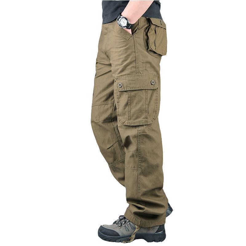 Calças táticas para homens, ma - Cargo Jogger Pants avaliação e preço