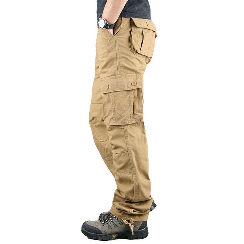Calças táticas para homens, ma - Cargo Jogger Pants avaliação e preço
