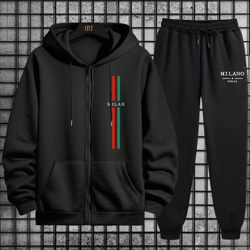 Conjunto Esportivo Masculino C - Milan Men'S Fashion avaliação e preço