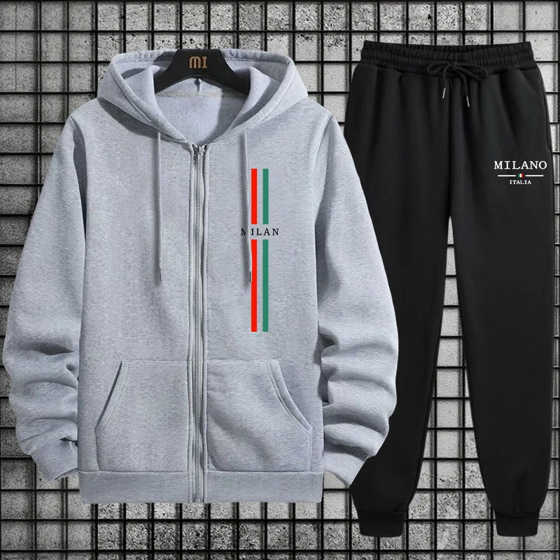 Conjunto Esportivo Masculino C - Milan Men'S Fashion avaliação e preço