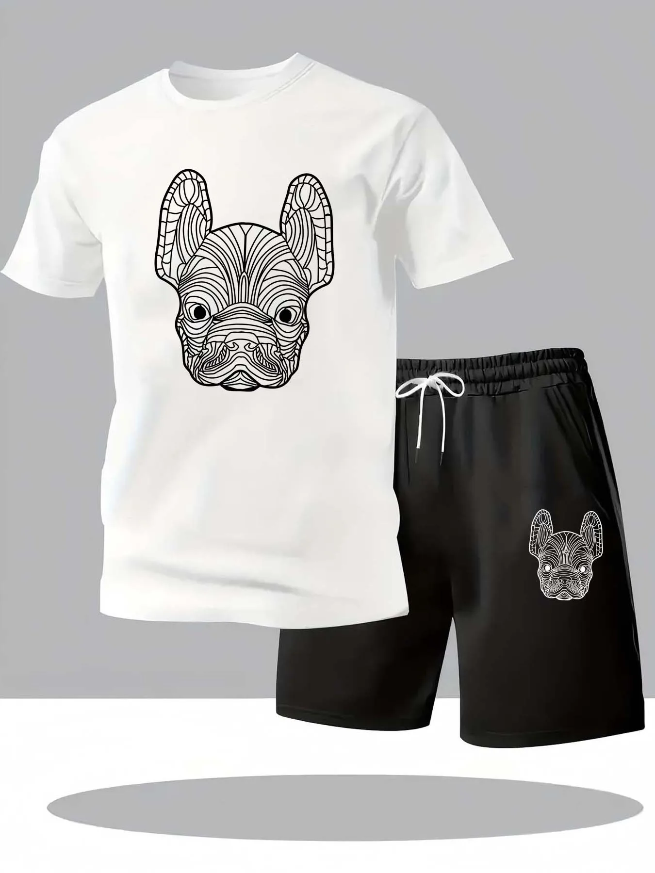 Conjunto de camiseta e shorts  - Men'S Fashion Formal avaliação e preço