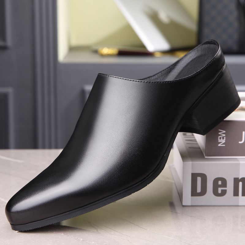 Sandálias Masculinas Pontiagud - Mens Fashion Dress Shoes avaliação e preço
