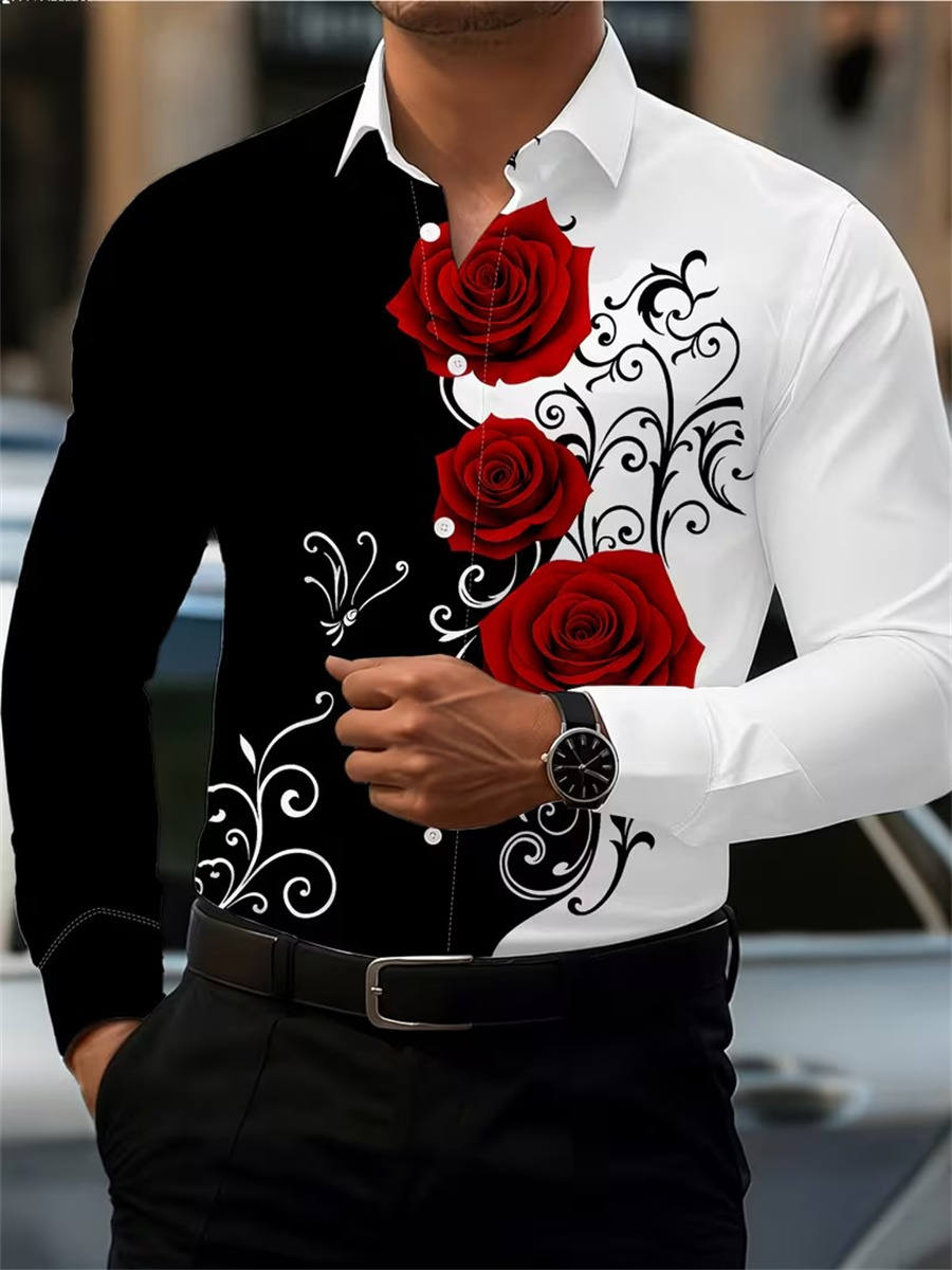 Camisa Masculina de Manga Long - Men Fashion Upper avaliação e preço